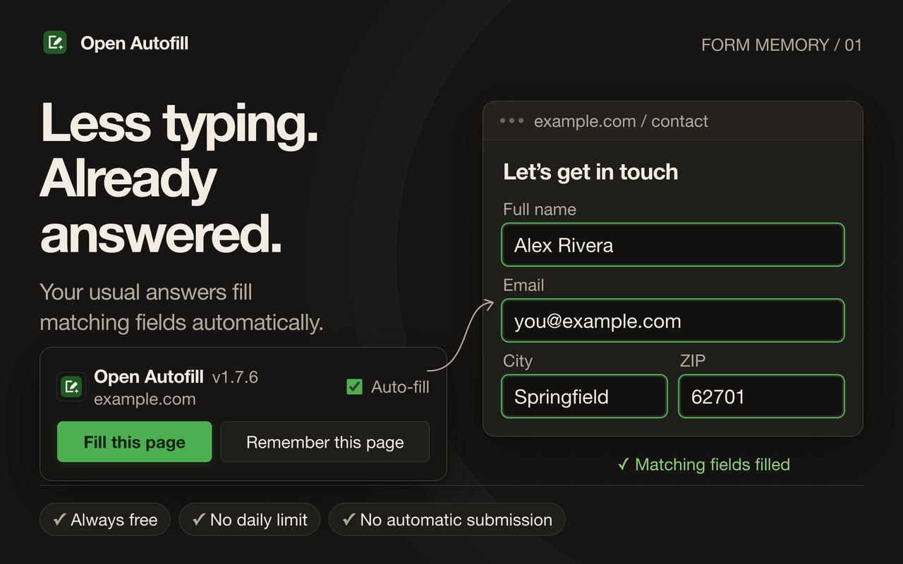 Less typing. Already answered.