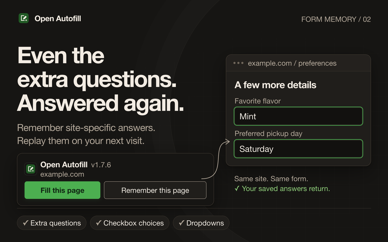 Even the extra questions. Answered again.